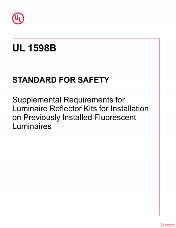 UL 1598B PDF UL 1598B PDF